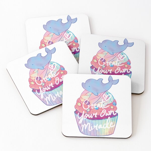 Item preview, Create Your Own Miracle Dolphin Pastel Cupcake designed and sold by SwaDesign.