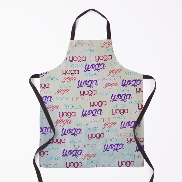 Item preview, Yoga Pattern Watercolor on pastel canvas designed and sold by k9printart.
