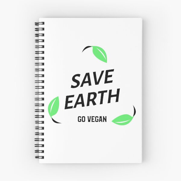 Item preview, Save Earth, Go Vegan designed and sold by azmndesigns.