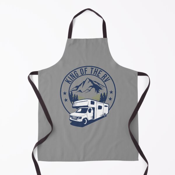 Item preview, King of the RV, RV truck, vacation, Funny Camping Design designed and sold by HEJAshirts.