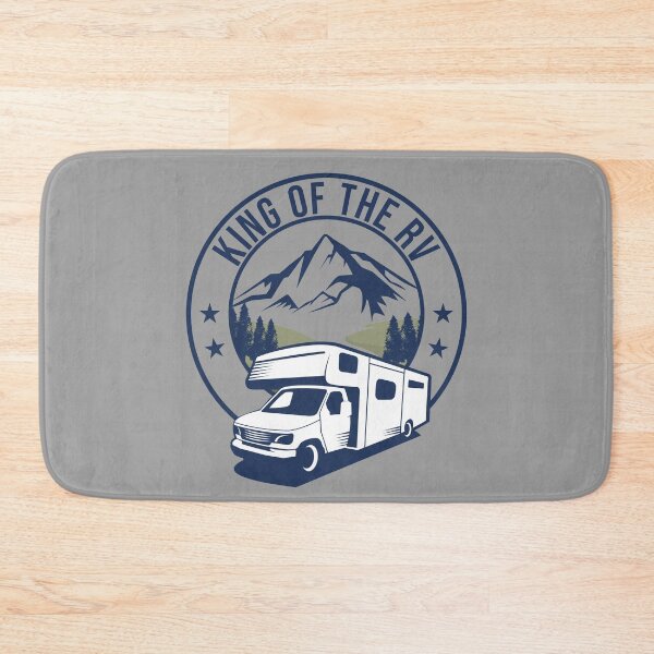 Item preview, King of the RV, RV truck, vacation, Funny Camping Design designed and sold by HEJAshirts.