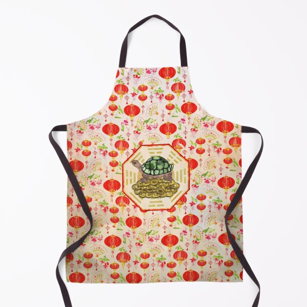 Item preview, Watercolor Tortoise / Turtle Feng Shui on Bagua designed and sold by k9printart.