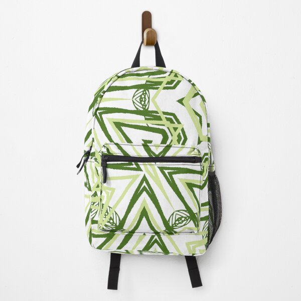 Item preview, contemporary decorative green and yellow abstract pattern designed and sold by helkav.