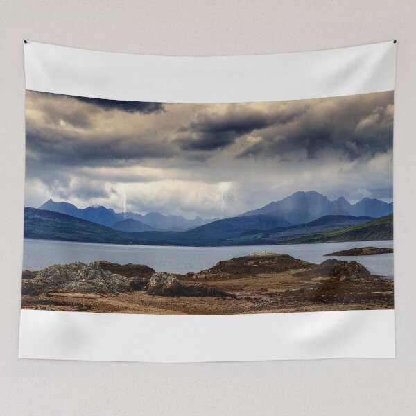 Item preview, Storm clouds over the  Black & Red Cuillins. designed and sold by Phillip Thornton.