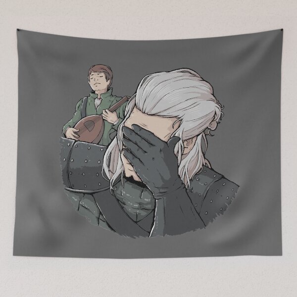 Item preview, Geralt Face Palm designed and sold by xMorfina.