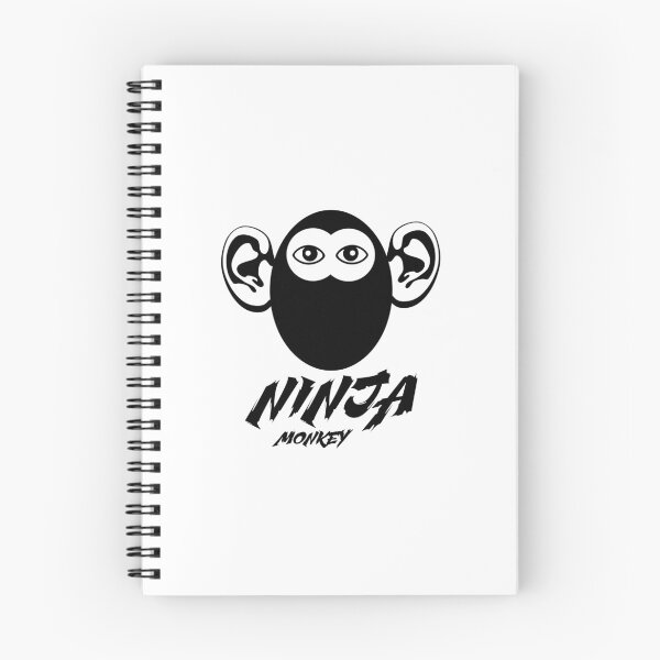 Item preview, Ninja Monkey - Black designed and sold by MC18.
