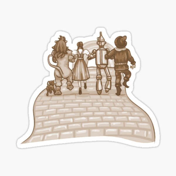 Somewhere Over The Rainbow Sticker