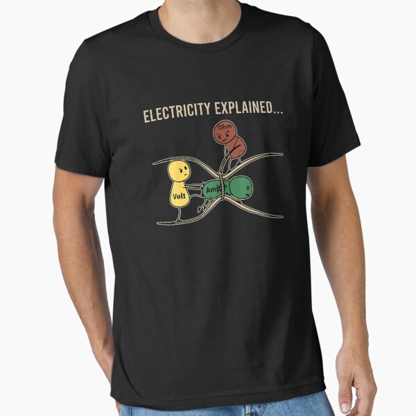 Item preview, Funny Electricity Explained  designed and sold by thanhmakemoney0.