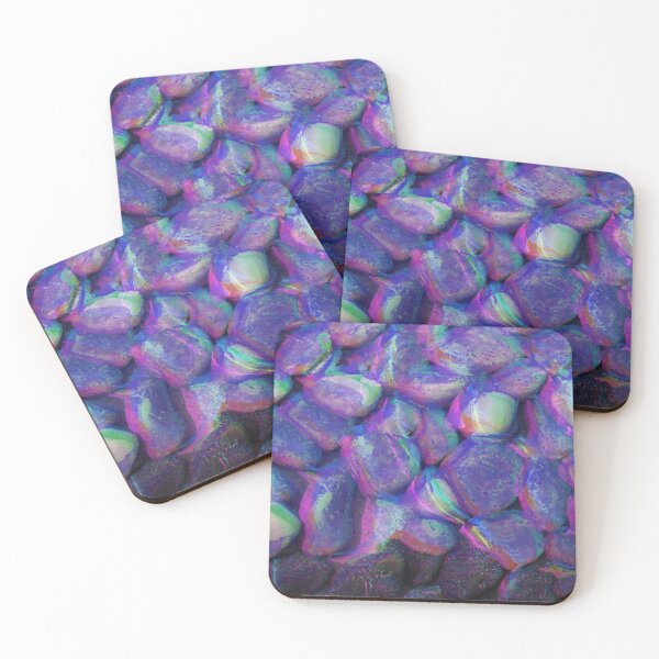 Item preview, Zen Pond - Glitched Retro Vaporwave Texture designed and sold by Dator-Abstracts.