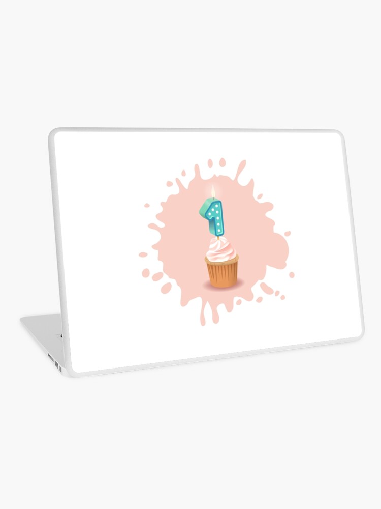 Skin Adhesive D Ordinateur Joyeux Anniversaire 1 Mois Carte D Anniversaire Fille D Un An Par Urosek Redbubble