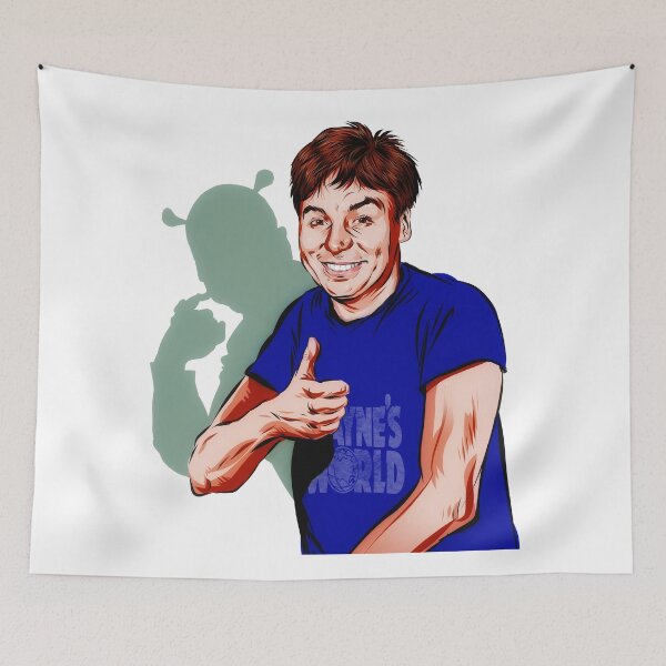 Item preview, Mike Myers - An illustration by Paul Cemmick designed and sold by TIGERDAVER.
