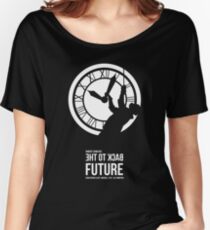 Back to the Future - Doc Brown & the Clock Tower Women's Relaxed Fit T-Shirt