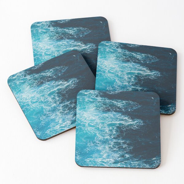 Item preview, Light and Dark Blue Waves  designed and sold by Blok45.