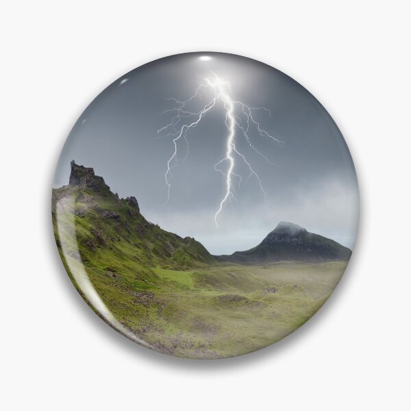 Item preview, Lightning strikes over the Quiraing, Isle of Skye. designed and sold by Phillip Thornton.