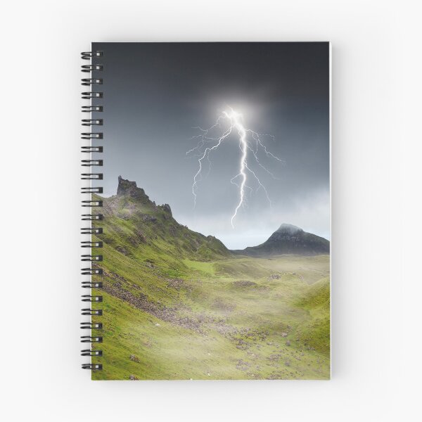 Item preview, Lightning strikes over the Quiraing, Isle of Skye. designed and sold by Phillip Thornton.