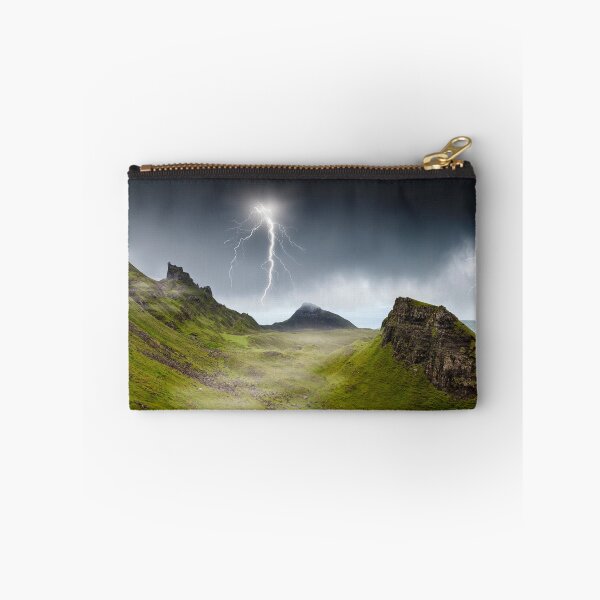 Item preview, Lightning strikes over the Quiraing, Isle of Skye. designed and sold by Phillip Thornton.