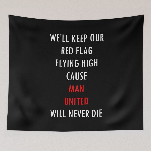 Item preview, Manchester bleed red designed and sold by aesthytics.