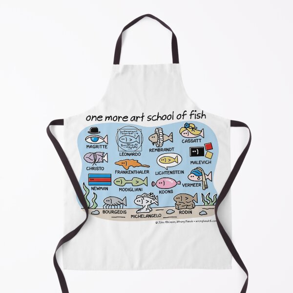 Item preview, one more art school of fish designed and sold by WrongHands.