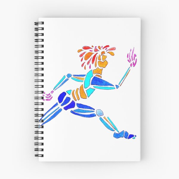 Item preview, Dance Warrior Le leap Polychromatic designed and sold by JimmyGlenn Greenway.