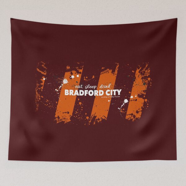 Item preview, Bradford City Splash Design - The Bantams - Bradford City Fan Facebook Page designed and sold by Riko Art.