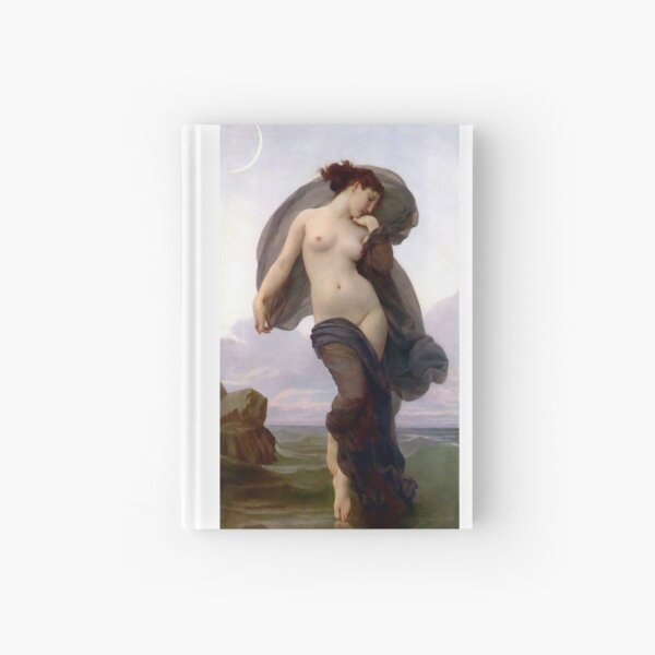 Evening Mood painting by William-Adolphe Bouguereau Hardcover Journal