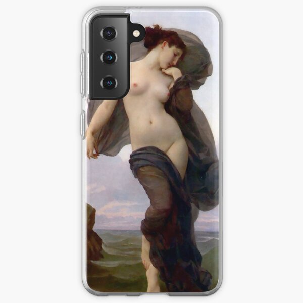 Evening Mood painting by William-Adolphe Bouguereau Samsung Galaxy Soft Case