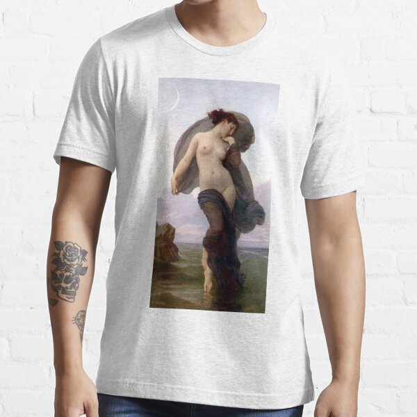 Evening Mood painting by William-Adolphe Bouguereau Essential T-Shirt