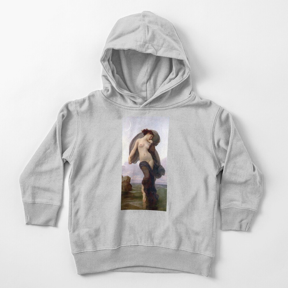 Evening Mood Painting, ssrco,toddler_hoodie,youth,heather_grey,flatlay_front,square