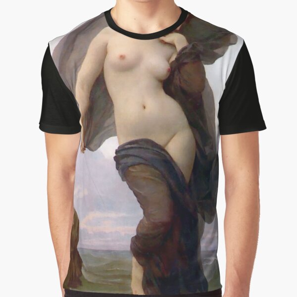 Evening Mood painting by William-Adolphe Bouguereau Graphic T-Shirt
