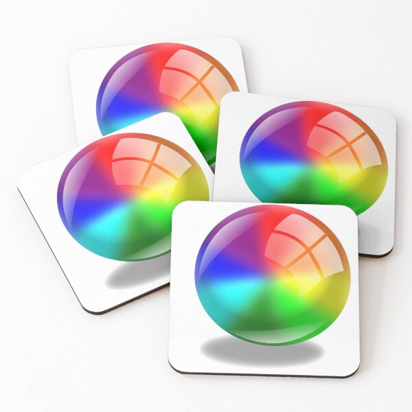 Item preview, Shiny Rainbow Marble designed and sold by Designs By Creation.
