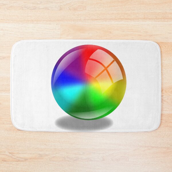 Item preview, Shiny Rainbow Marble designed and sold by Designs By Creation.