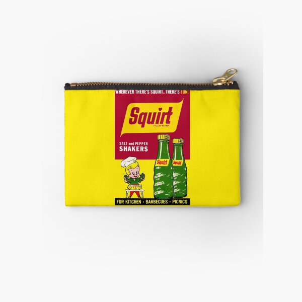 Item preview, SQUIRT SODA BOTTLE SALT SHAKER ADVERT designed and sold by ThrowbackAds.