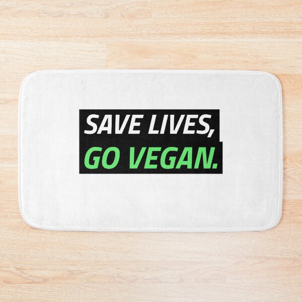 Item preview, Save Lives, Go Vegan designed and sold by azmndesigns.