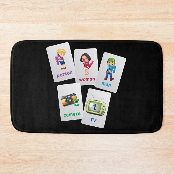 Item preview, Person Woman Man Camera TV flash cards designed and sold by w1ckerman.