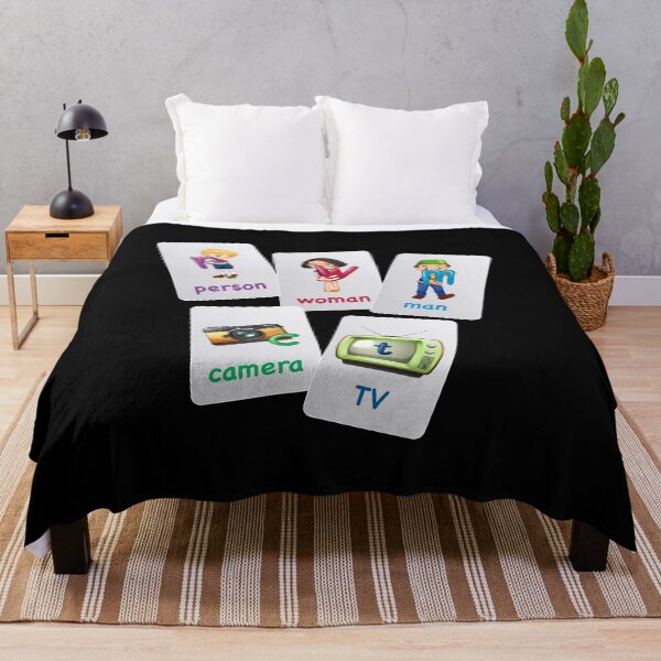 Item preview, Person Woman Man Camera TV flash cards designed and sold by w1ckerman.