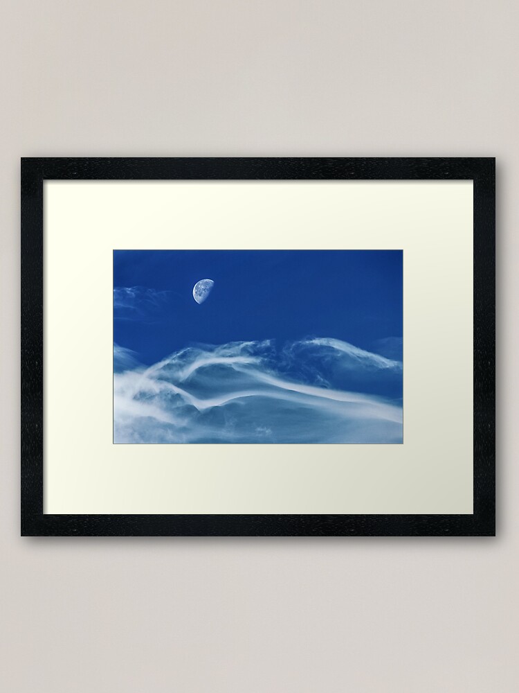 Alternate view of Moonship Framed Art Print