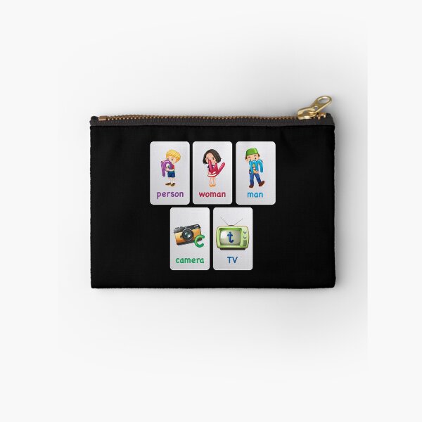 Item preview, Person Woman Man Camera TV flash cards designed and sold by w1ckerman.