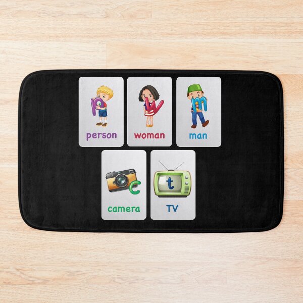 Item preview, Person Woman Man Camera TV flash cards designed and sold by w1ckerman.