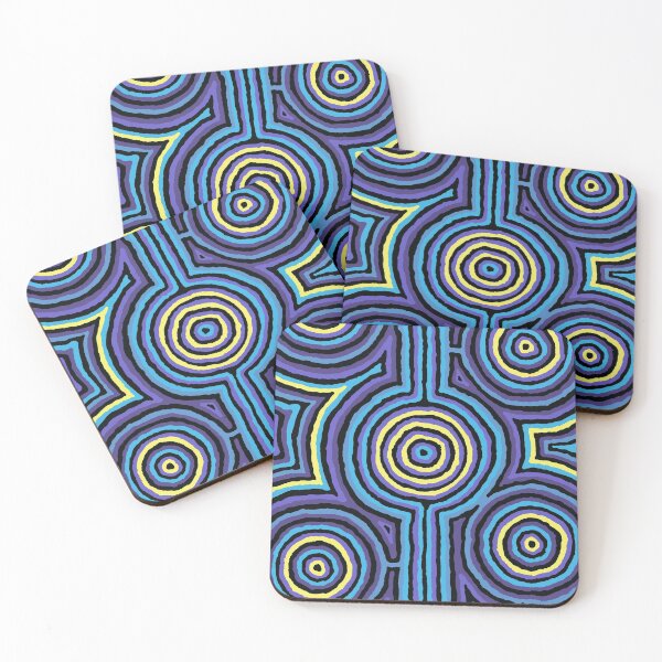 Item preview, Authentic Aboriginal Art - Campsites designed and sold by HogarthArts.