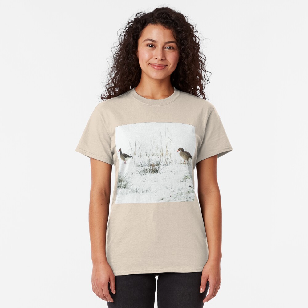 Into the white, wide world Classic T-Shirt