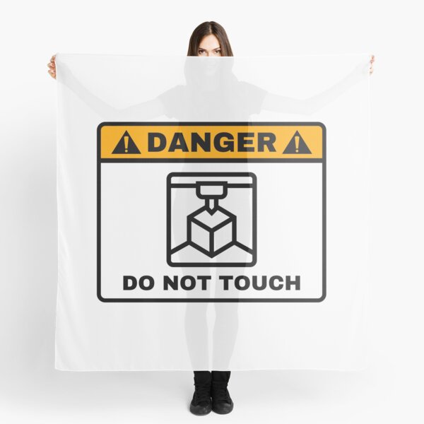 Item preview,  Danger! Do not touch my 3D printer - Funny 3D printing designed and sold by GeniusEngineer.