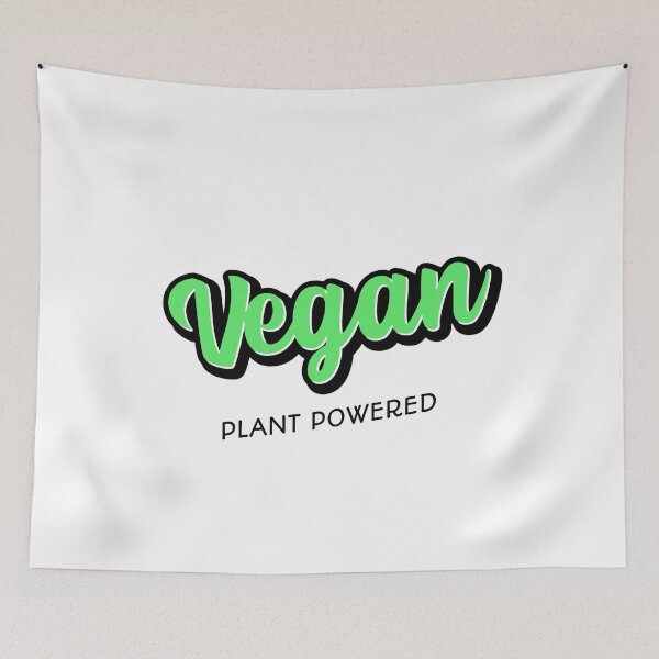 Item preview, Vegan - Plant Powered designed and sold by azmndesigns.