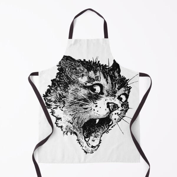 Item preview, Freaky Cat B&W designed and sold by GrandeDuc.
