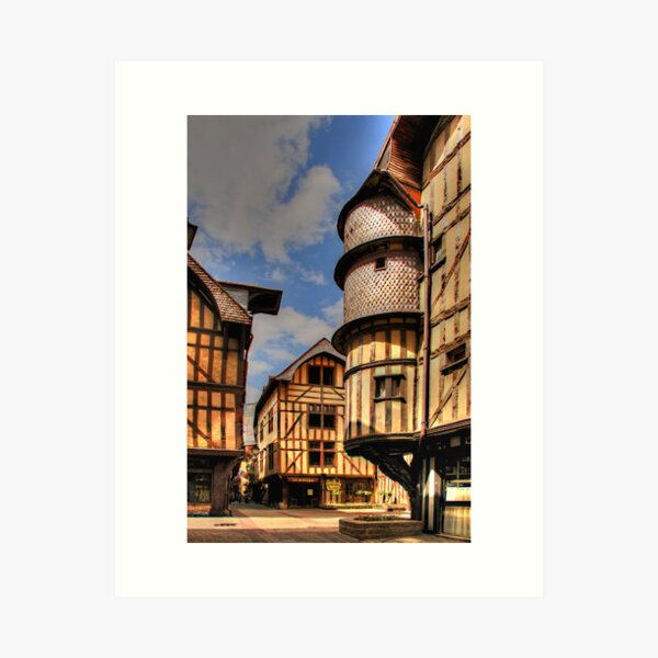 Item preview, Medieval City, Troyes, France designed and sold by MaluC.