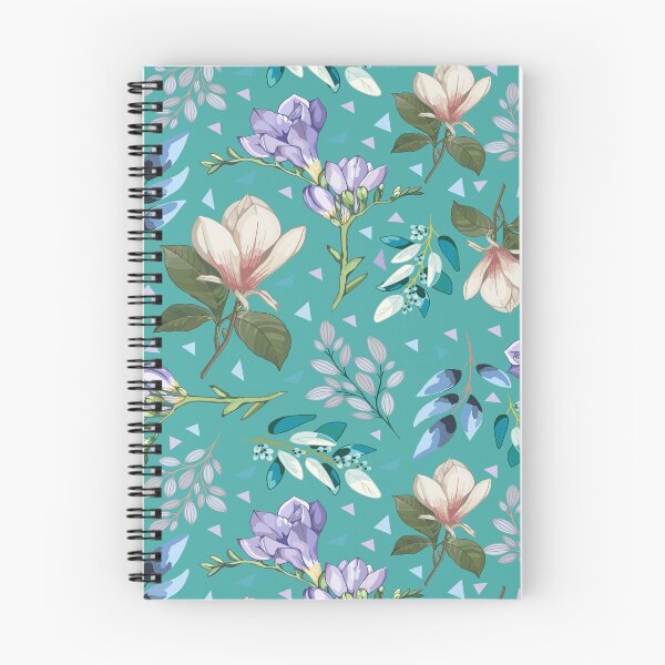 Artikelvorschau, Aquarell gemaltes lila Blumenmuster entworfen und verkauft von mr-var.