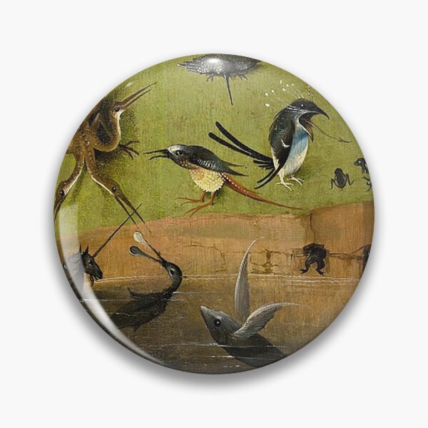 Item preview, HD. Left Pannel (detail number 43 of 100 , from the Garden of Earthly Delights), by Hieronymus Bosch designed and sold by ArmoniMundi.