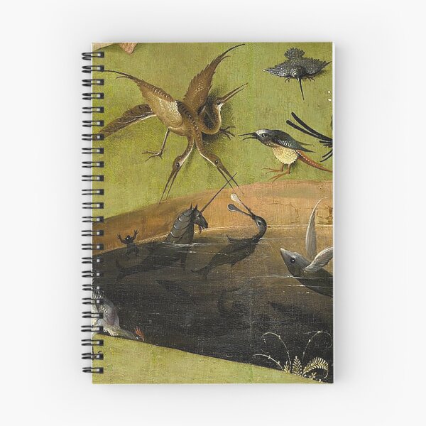 Item preview, HD. Left Pannel (detail number 43 of 100 , from the Garden of Earthly Delights), by Hieronymus Bosch designed and sold by ArmoniMundi.