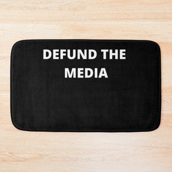 Item preview,  Defund the media designed and sold by Just Smile.