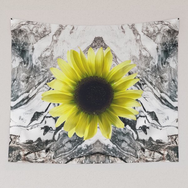Item preview, Marble and Sun Flower designed and sold by azimaplace.