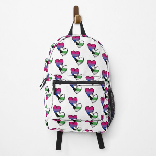 Item preview, Demiromantic and Bisexual heart designed and sold by be-proud.